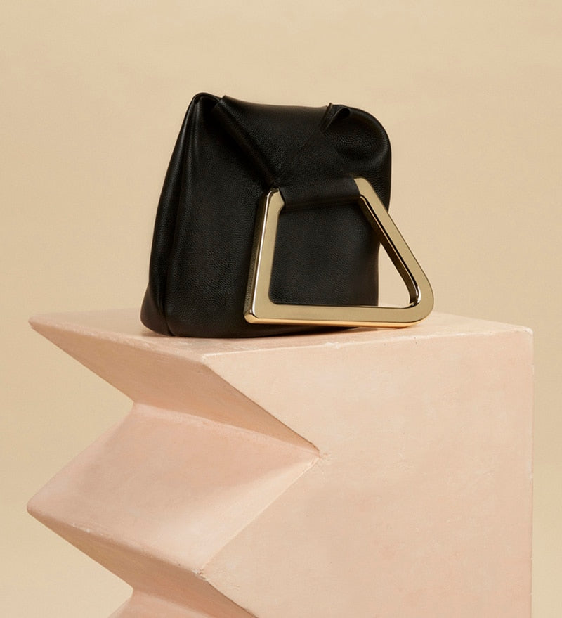 Museum Evening Handlebar Clutch Bag