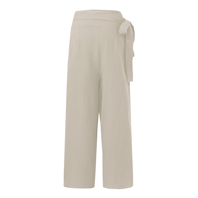 Bali Babe Wrap Linen Pants