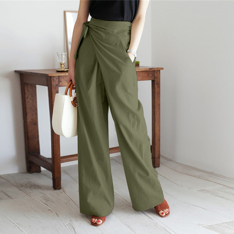 Bali Babe Wrap Linen Pants