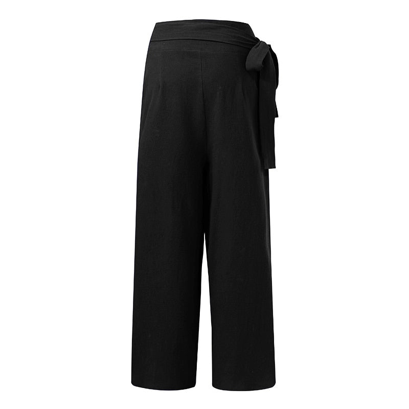 Bali Babe Wrap Linen Pants