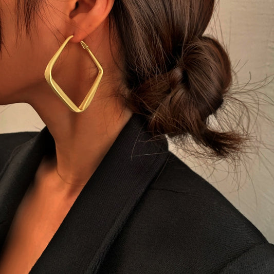 Galt Geometric Metal Earrings