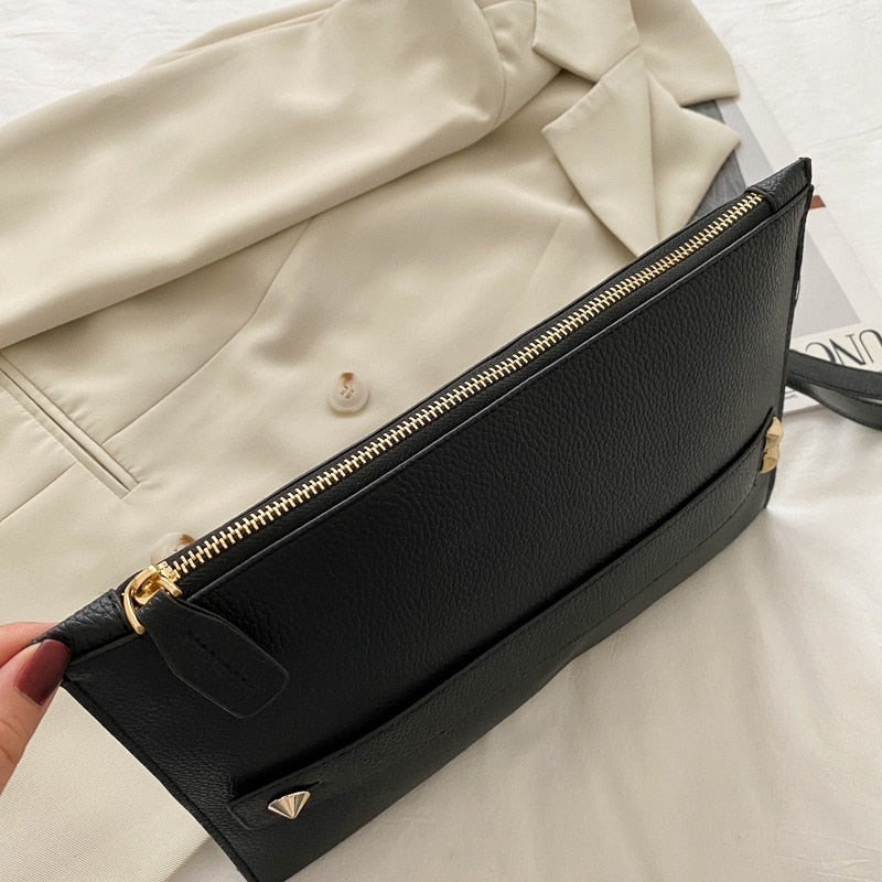 Florence Luxury Handle Clutch Purse