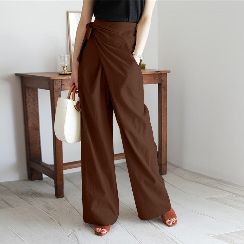 Bali Babe Wrap Linen Pants