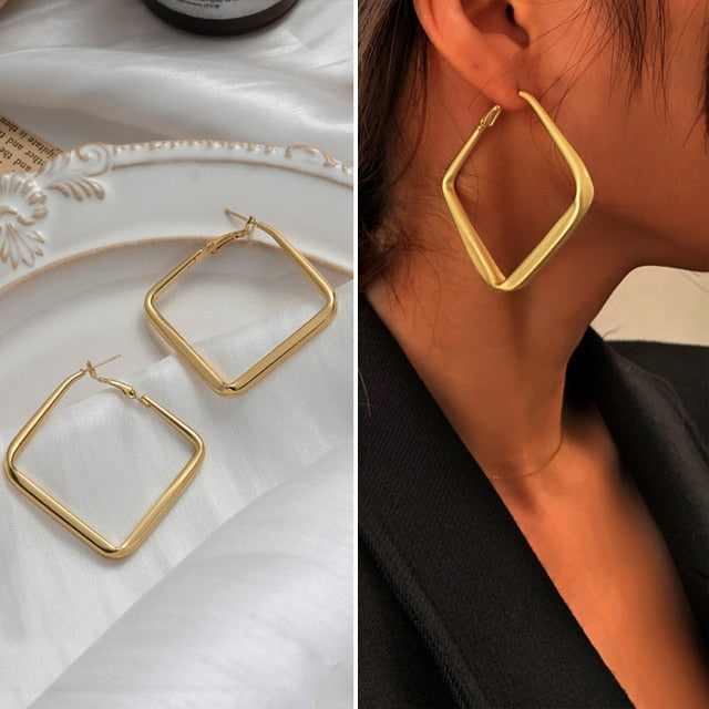 Galt Geometric Metal Earrings