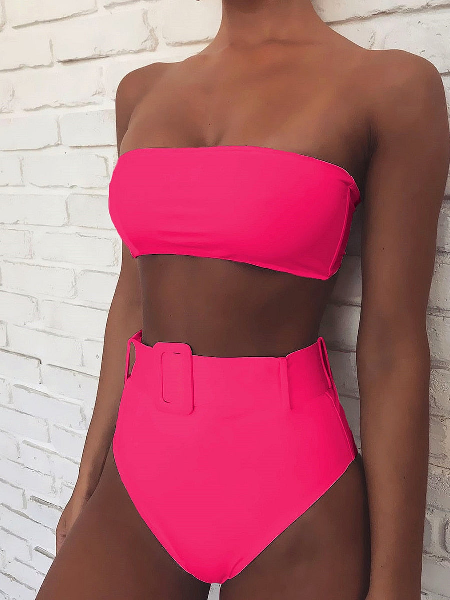 Yacht Party High Waist Bikini