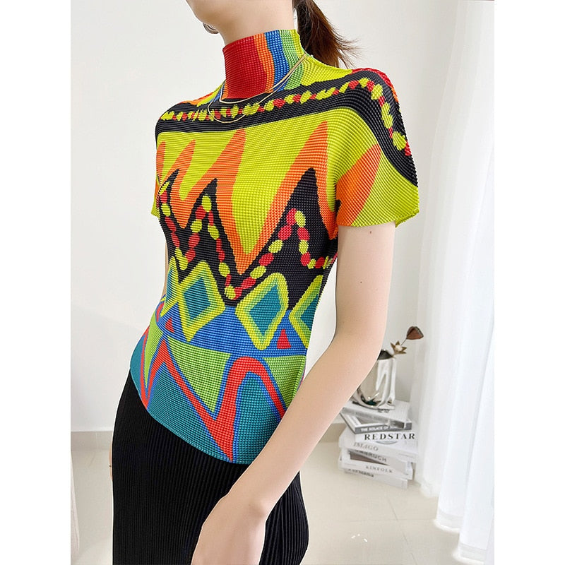 Dala Geometric Printed T-shirt