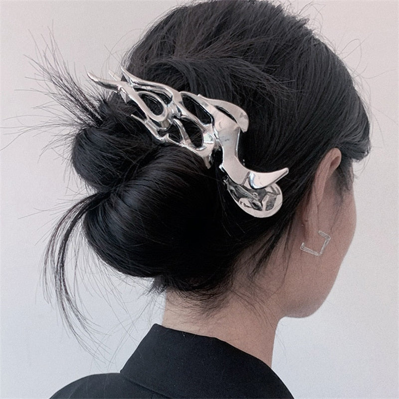 Liquid Flame Hair Clip