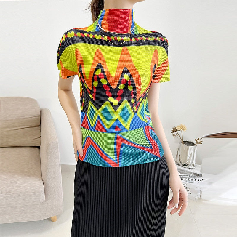 Dala Geometric Printed T-shirt