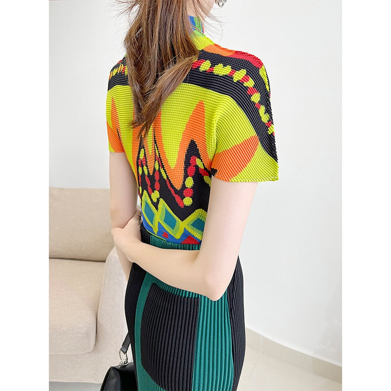 Dala Geometric Printed T-shirt