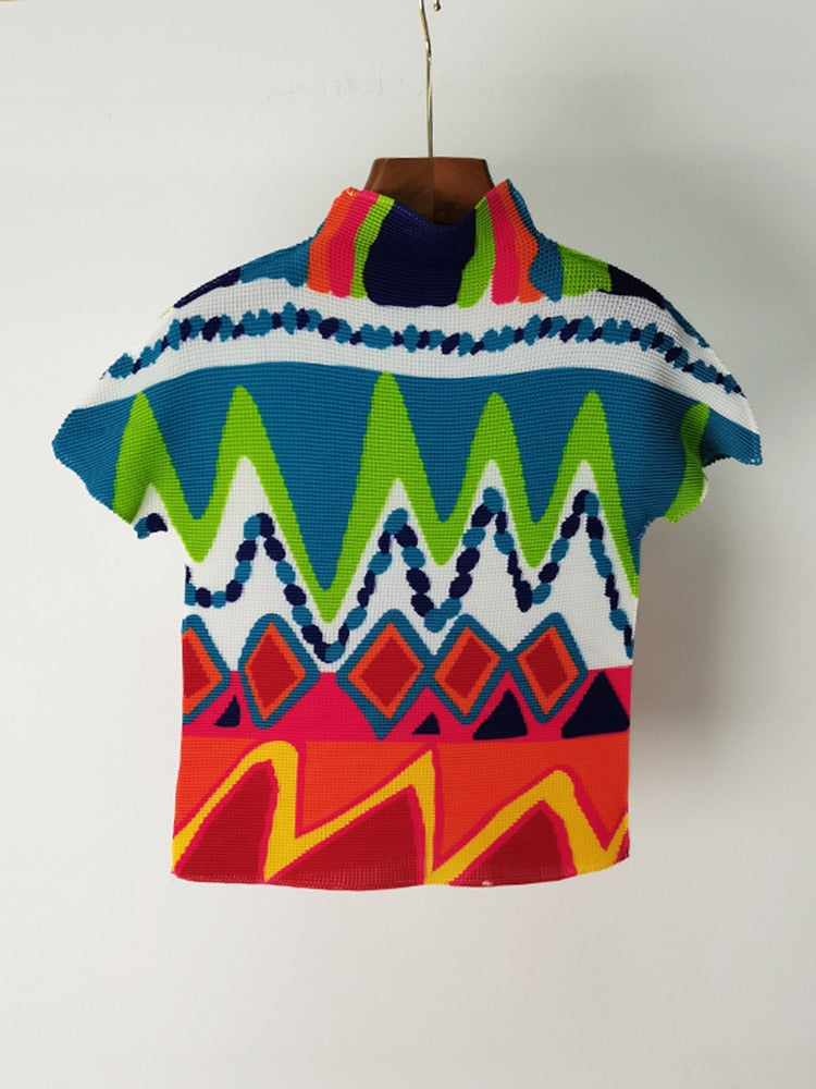 Dala Geometric Printed T-shirt