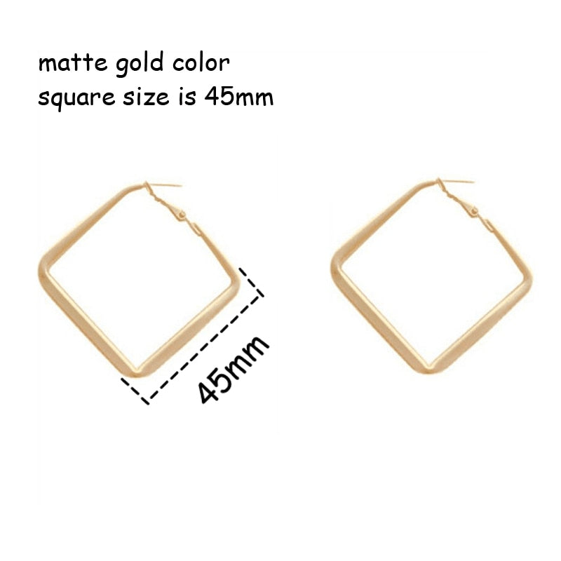 Galt Geometric Metal Earrings