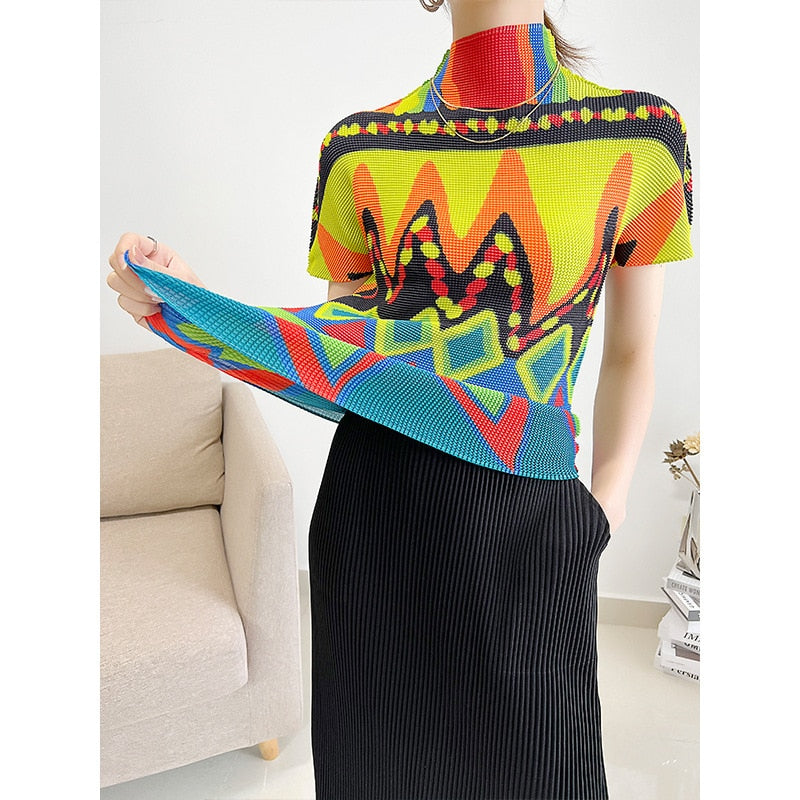 Dala Geometric Printed T-shirt