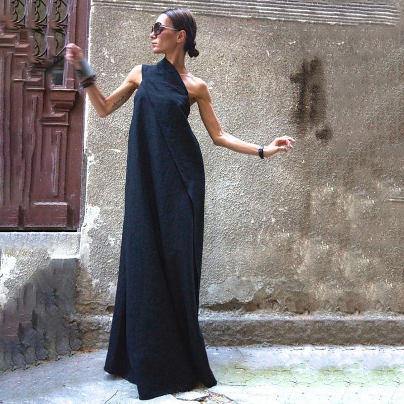 Bali Nights Striking Long Dress