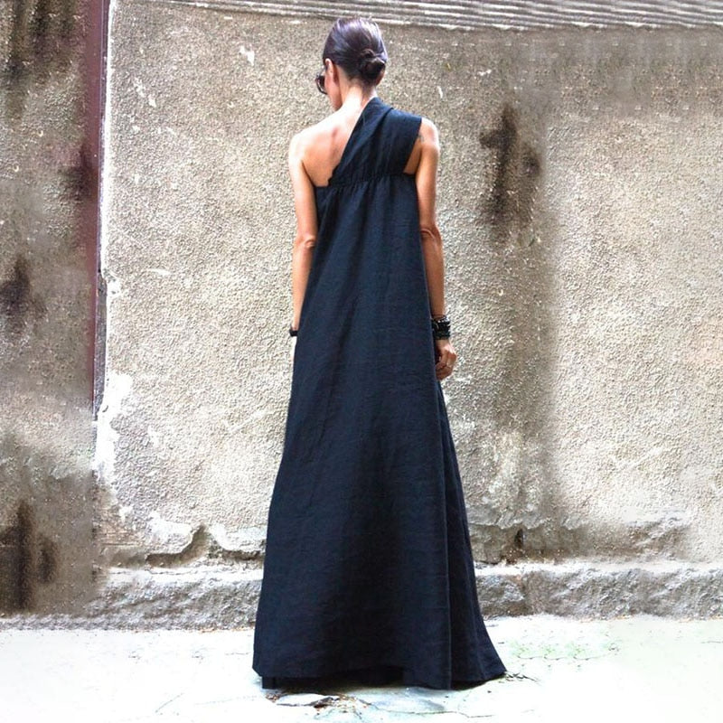 Bali Nights Striking Long Dress