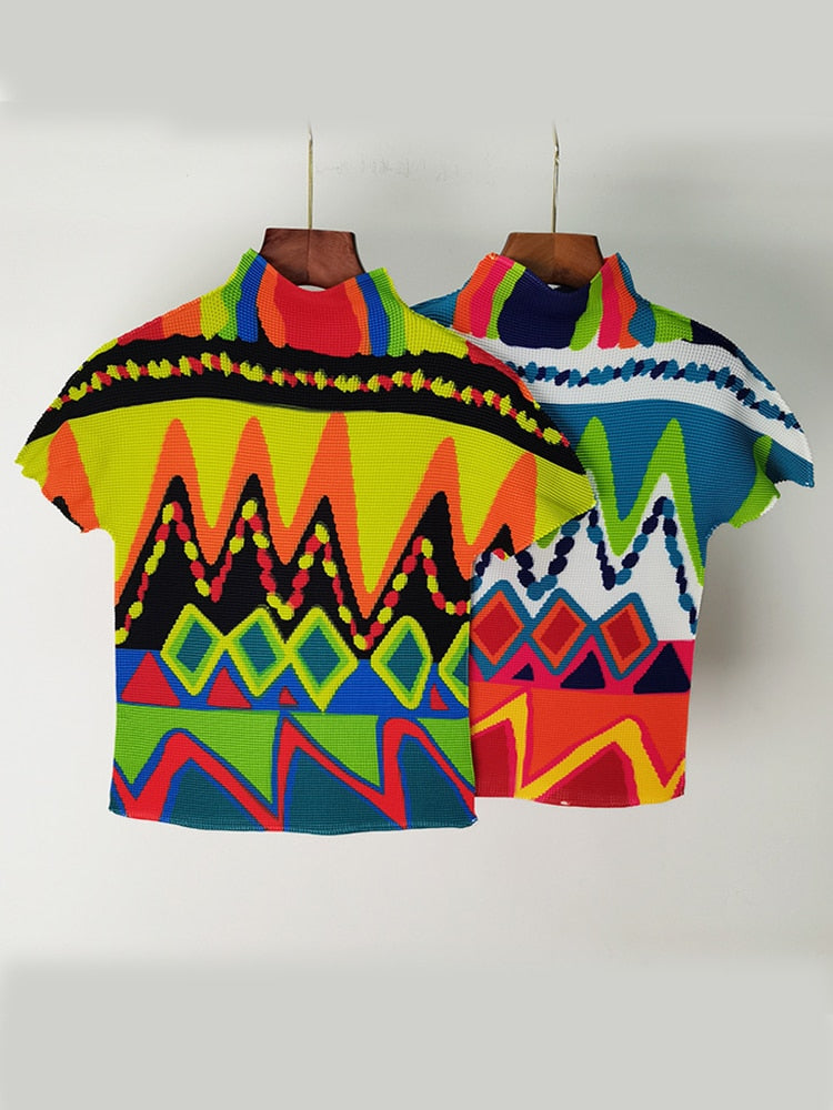 Dala Geometric Printed T-shirt