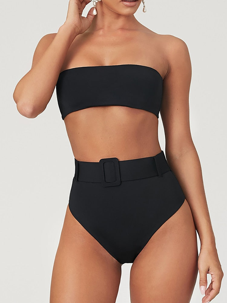 Yacht Party High Waist Bikini