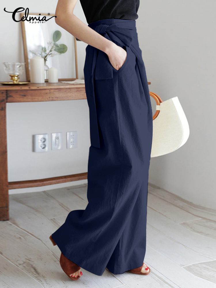 Bali Babe Wrap Linen Pants