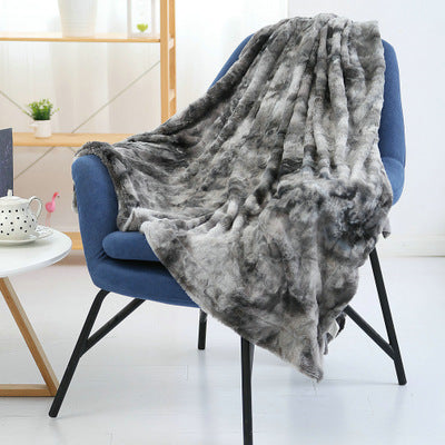 Super Soft Faux Fur Throw Blanket