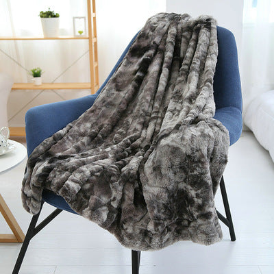 Super Soft Faux Fur Throw Blanket