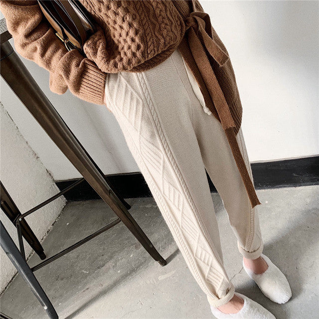 Boulder Drawstring Knit Cozy Pant