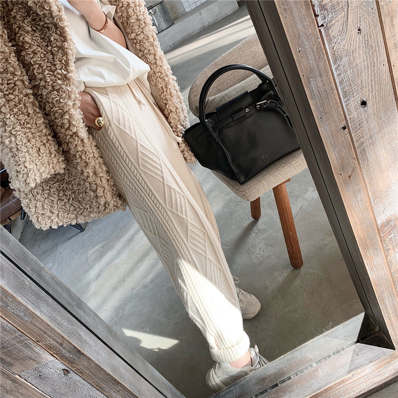 Boulder Drawstring Knit Cozy Pant