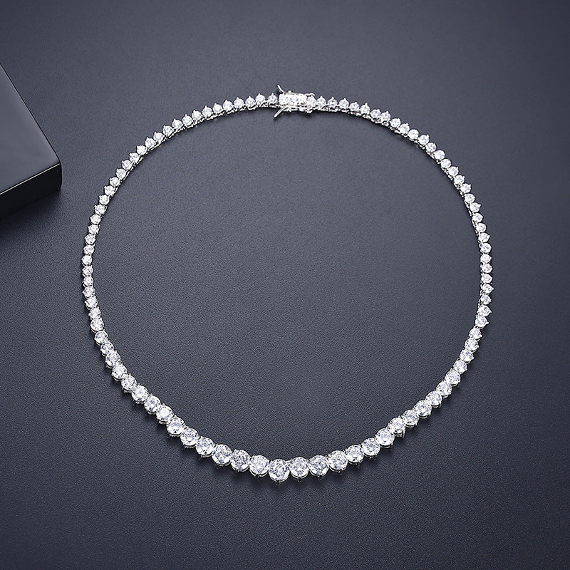 Shine Choker Diamond Style Necklace