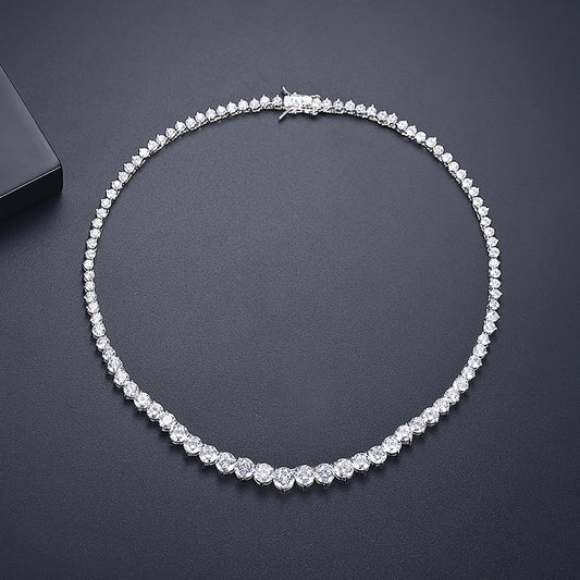 Shine Choker Diamond Style Necklace