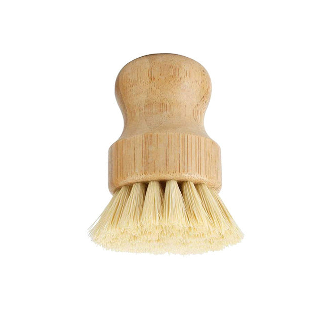 Sisal Bamboo Dish Scrub Brushes