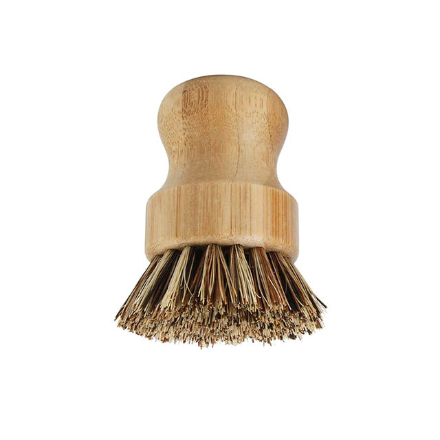 Sisal Bamboo Dish Scrub Brushes