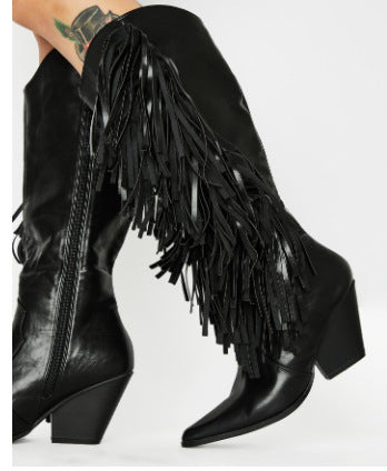 Palo Full Fringe Western Boots