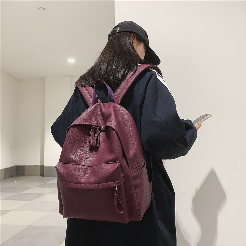 Tokyo Vegan Leather Fashion Backpack