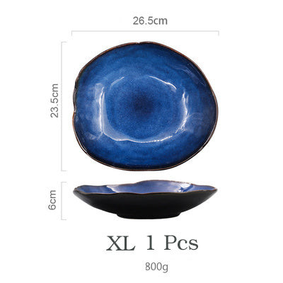 Oceanic Ceramic Food Dish Plate