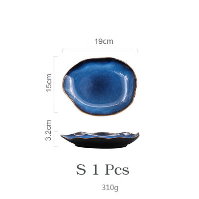 Oceanic Ceramic Food Dish Plate