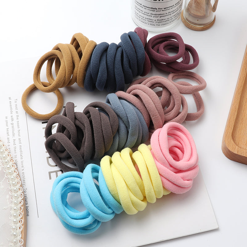 Kona 50pcs Solid Color Big Hair Band