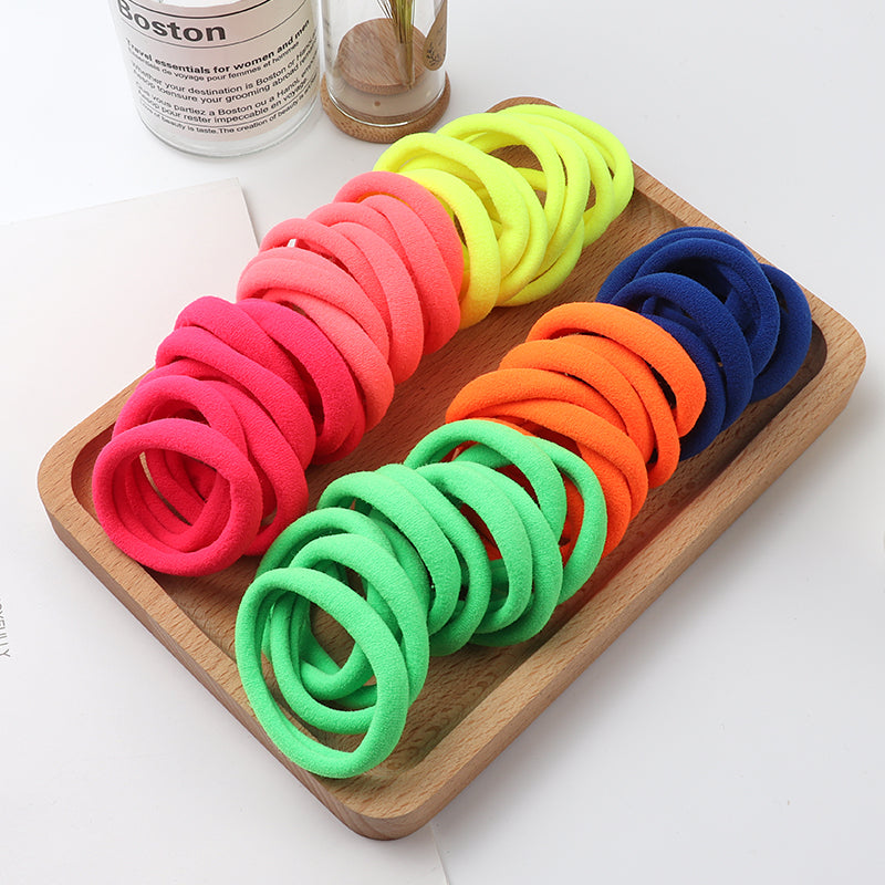 Kona 50pcs Solid Color Big Hair Band