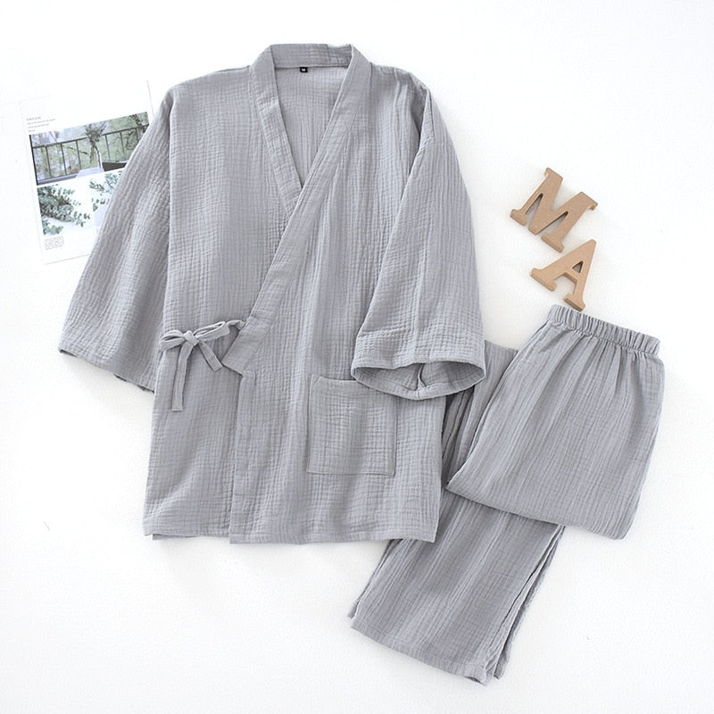 Japanese 100%Cotton Pajamas Two-piece