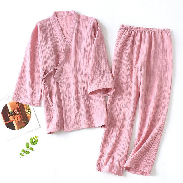 Japanese 100%Cotton Pajamas Two-piece