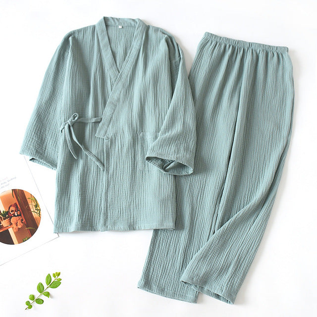 Japanese 100%Cotton Pajamas Two-piece