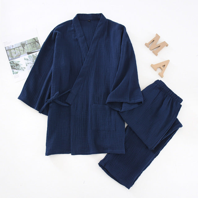 Japanese 100%Cotton Pajamas Two-piece