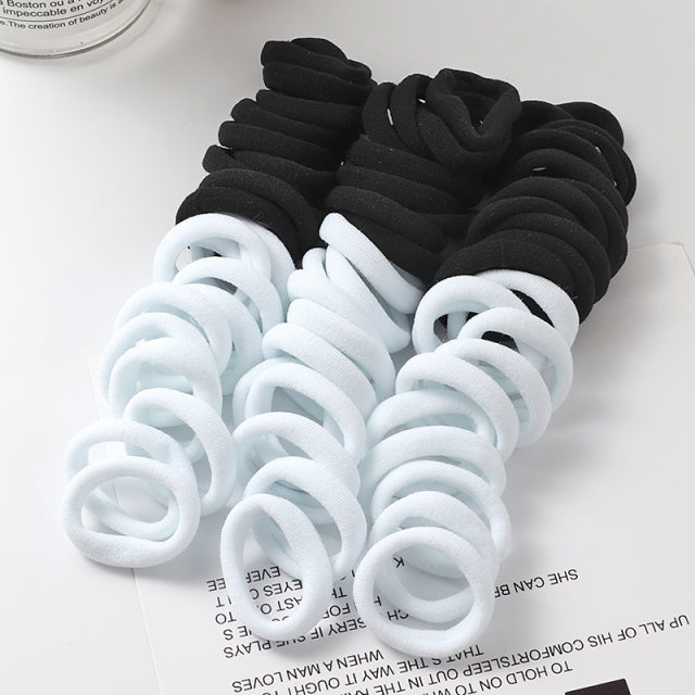 Kona 50pcs Solid Color Big Hair Band