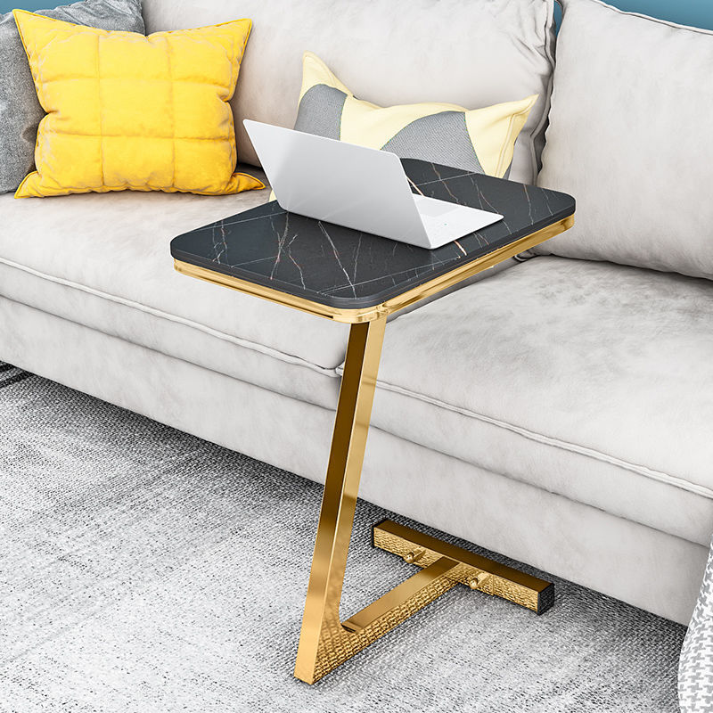 Tier Side Table Luxury Marble Coffee Table