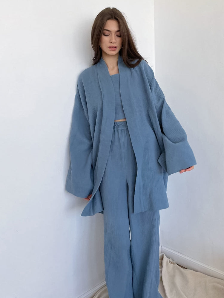 Robe Korean Pajama Sets