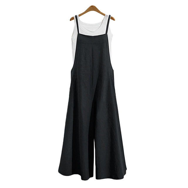 Playa Summer Casual Wide Leg Jumpsuit