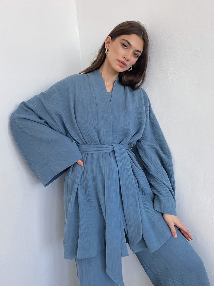 Robe Korean Pajama Sets