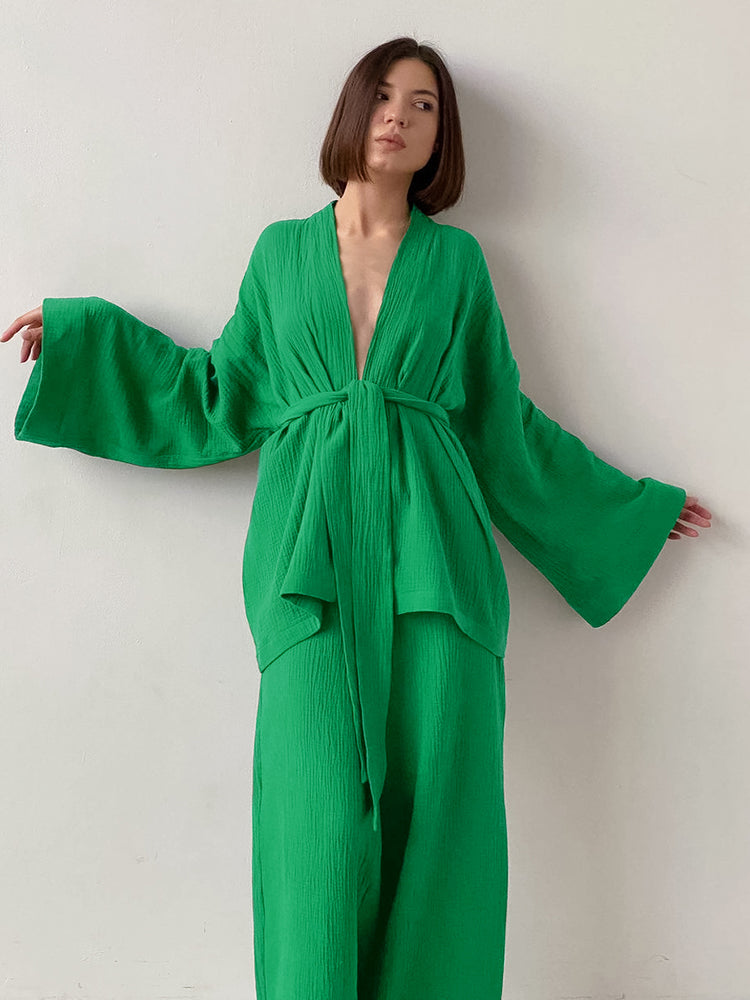 Robe Korean Pajama Sets