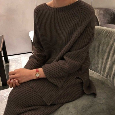 Sky Lounge First Class Knit Set