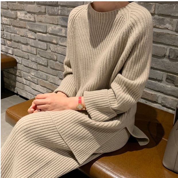 Sky Lounge First Class Knit Set