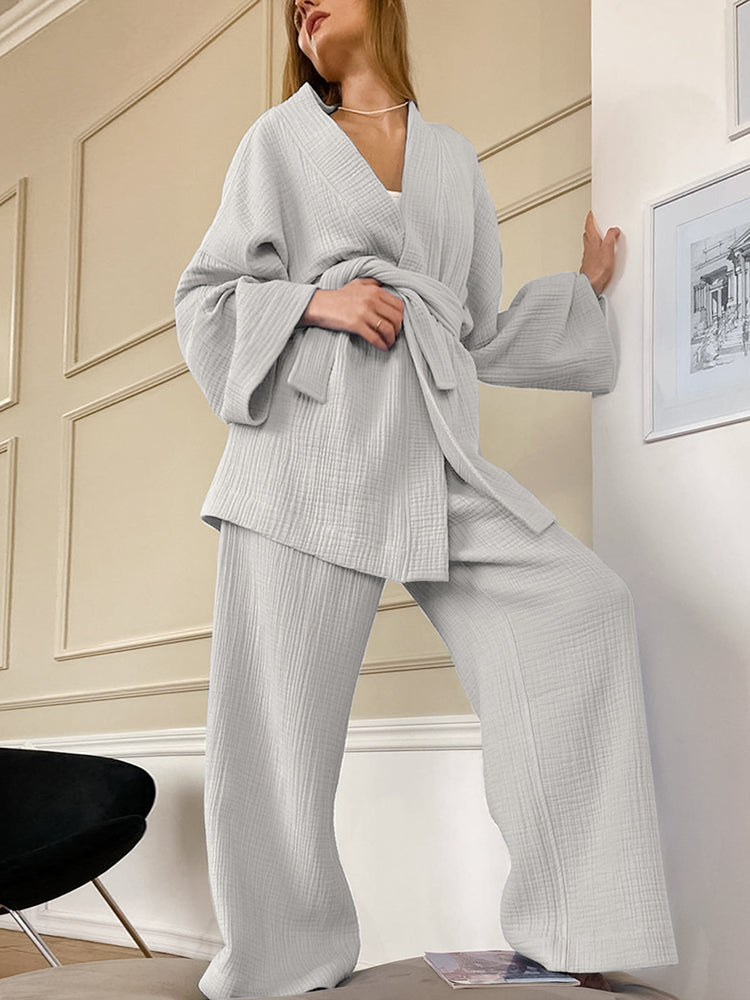 Robe Korean Pajama Sets