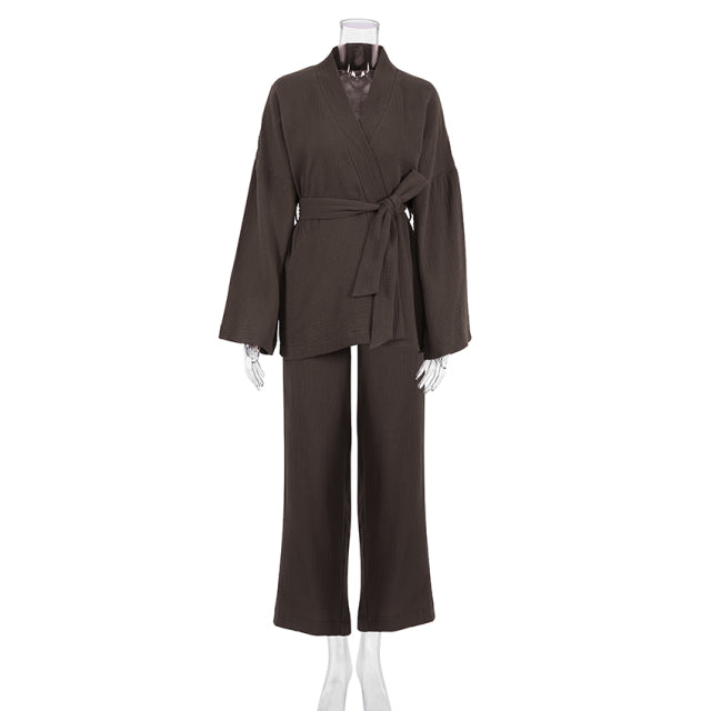 Robe Korean Pajama Sets