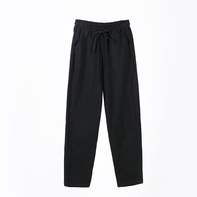 Tanzania Drawstring Linen Pants